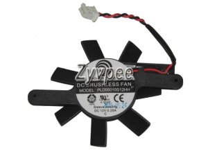 Power Logic PLD05010S12HH 12V 0.25A 2Wire for ATI W5000 Video Fan