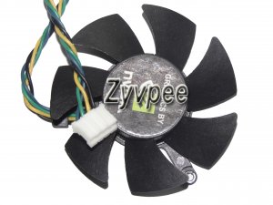 Power Logic PLD05010S12M 12V 0.15A 4 Wire 4 pins vga fan video fan,graphics card cooler