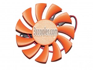 Power Logic PLD06010S12L 12V 0.2A 2 Wires 2 Pins Video Card Cooling Fan