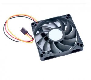 80MM R128015BL 12V 0.19A 3 Wires 3 Pins CPU Cooling Fan 80x15mm