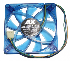 AX 80*15mm R128015DH 12V 0.32A 4 wires 4 pins cpu cooling fan