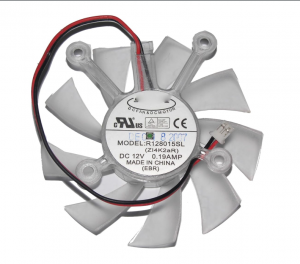 EVERFLOW R128015SL (ZI4K2aR) 12V 0.19A 2 Wires 4 Mounting-hole Frameless VGA Fan