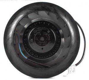 Papst R2E180-CB28-01 230Vac 60/75W 4 Wires Centrifugal Cooling Fan 180x54mm