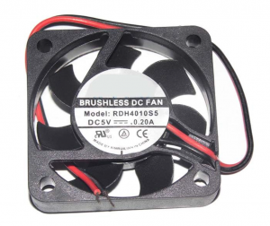Xfan 40*10mm 4CM RDH4010S5 5V 0.2A 2 wires case fan for switch laptop notebook