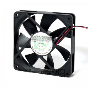 120MM 12025 XINRUILIAN RDL1225S 12V 0.18A 2 Wires 12CM Cooling