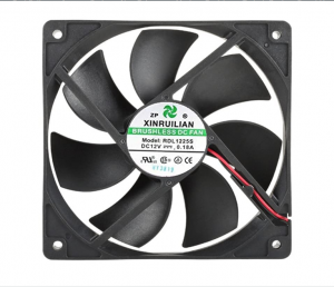 120MM 12025 XINRUILIAN RDL1225S 12V 0.18A 2 Wires 12CM Cooling