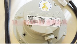 Zyvpee ZIEHL ABEGG Inverter centrifugal fan RH45M-VDK.4I.1R AC400V 50/60Hz 0.7/0.44kW