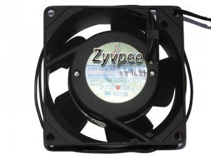 80x80x38mm SJ8038HA2 Balls 220-240V 15W 25CFM 2600RPM 2 wires Aluminum Blade 8cm AC Fan