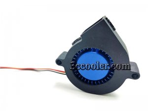 50MM 3 Wires SF5015SM 12V 0.1A 1.2W 2.38CFM 4100RPM Blower for 3D printer
