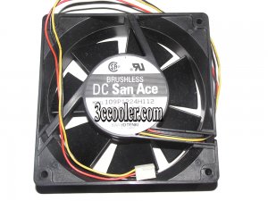 12038 120MM Sanyo 109P1224H112 24V 0.25A 3 Wiers 12CM Inverter Cooling FAN