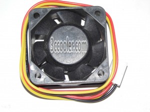 SANYO 4015 4CM 109P0424H7D28 24V 0.08A 3 Wires 3 Pins Case Fan