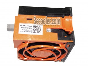 SANYO 6038 9GA0612P1J611 RM4HX 12V 1.5A 4 Wires 4 Pins Server Fan with orange brakcet for DELL PowerEdge R720/R820