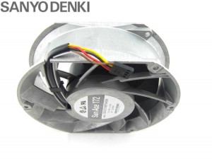 SANYO DENKI 172x150x51mm 9GV5748P5H04 DC48V 2.0A 4 Wires 4 Pins PWM turbo Fan For Cabinet