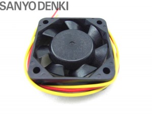 SANYO DENKI 40x15mm 109P0424H7D01 24V 0.08A 3 Wires FANUC Axial fan