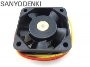 SANYO DENKI 40x20mm 109P0424H6D01 24V 0.07A 3 Wires FANUC Axial Fan