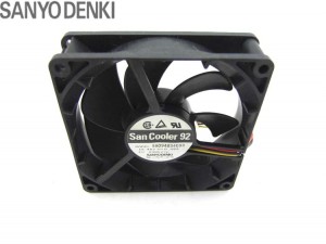 SANYO DENKI 92x25mm 9A0948S4E03 48V 0.08A 3 Wires 3 Pins Axial fan For server