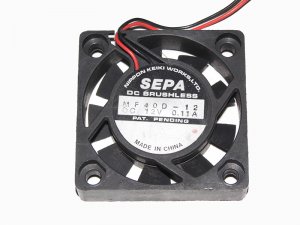SEPA 4010 4CM MF40D-12 12V 0.11A 2 Wires 2 Pins Case Fan