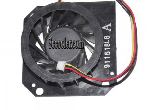 Cooling FAN SEPA HY60D-12A NFANSA023WJZZ 12V 0.05A 3 Wires