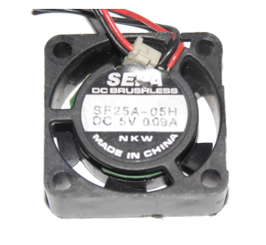25MM 2510 SEPA SF25A-05H 5V 0.09A 2 Wires 2 Pins Micro tiny Cooling FAN