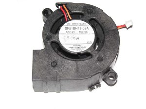 Toshiba 5CM SF51BH12-09A 12V 160mA 3 Wires 3 Pins Projector BLower Case Fan