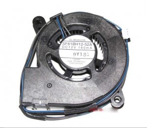 Toshiba 6CM SF61BH12-52A 12V 160mA 3 Wires 3 Pins Projector Blower Case Fan