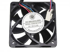 SHBC 6015 SHBC0612HB 12V 0.15A 4 Wires Cooling Fan