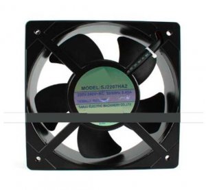 205mm SJ2207HA2 220-240Vdc 0.45A 2 Pins All-Metal AC Axial Cooling Fan 205x72mm