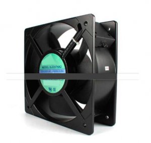 205mm SJ2207HA2 220-240Vdc 0.45A 2 Pins All-Metal AC Axial Cooling Fan 205x72mm