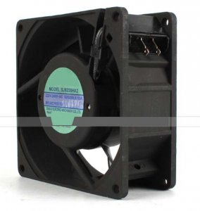 92mm SJ9238HA2 220-240Vac 0.1A 2 Pins Cabinet Axial Cooling Fan 92x92x38mm