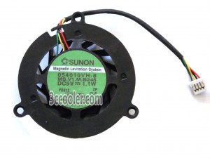 SUNON 054010VH-8 MS.V1.M.B245 5V 1.1W 4 Wires 4 Pins Notebook CPu Fan