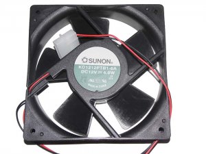 SUNON 12025 KD1212PTB1-6A 12V 4.8W 2 wires 12cm Cooling Fan case fan