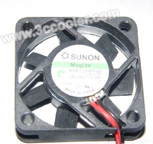 SUNON KDE1204PFV2 11.MS.A.GN 12V 1.0W 2 Wires 4010 4cm case fan