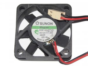 SUNON KDE1204PFVX 11.MS.A.GN 4010 4CM 12V 1.8W 2 Wires Cooling Fan