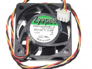 SUNON PSD1204PHB1-A (2).Z.F.GN 12V 2.9W 3 Wires 3 Pins  4015 Cooling Fan