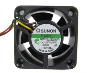 SUNON GM1204PKBX-8A (2).B289.F 12V 2.4W 3 Wires Cooler Fan 4020