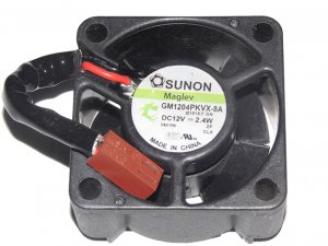 SUNON GM1204PKVX-8A B1515.F.GN 12V 2.4W 2 Wires Cooler Fan 4020 4CM