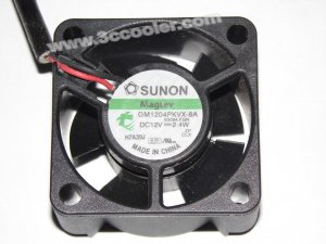 SUNON GM1204PKVX-8A B1515.F.GN 12V 2.4W 2 Wires Cooler Fan 4020 4CM