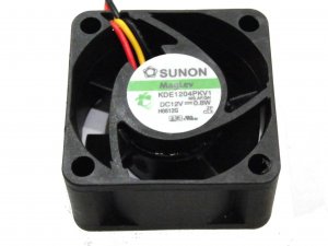 SUNON 4020 4CM KDE1204PKV1 MS.AF.GN 12V 0.8W 3 Wires Cooler Fan