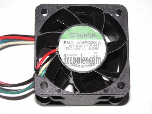 SUNON PMD1204PQBX-A B2037.F.GN 12V 8.0W 4 Wires Cooling Fan 4028 4CM