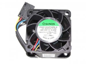 SUNON PSD1204PQBX-A (2).B3936.F.GN 12V 9.6W 4 Wires 4028 4CM  Server Fan