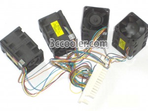 4 Pcs/set SUNON 40x56mm PSD1204PPBX-A B4645-3 12V 12.2W 8 Wires Cooling Fans