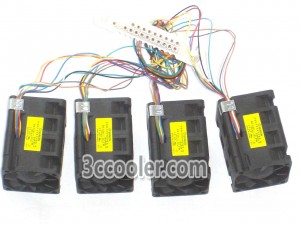 4 Pcs/set SUNON 40x56mm PSD1204PPBX-A B4645-3 12V 12.2W 8 Wires Cooling Fans