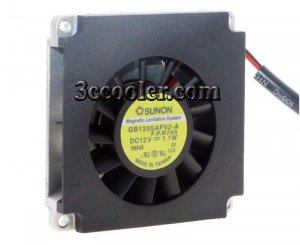 Sunon 50*10mm GB1205AFV2-A DC12V 1.1W 3 wires magetic 5CM blower for notebook laptop