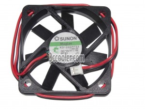 SUNON KD1205PFS3 11.B984.GN 12V 1.1W 2 Wires 2 Pins Case Fan 50x10mm