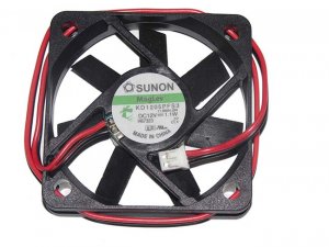 SUNON KD1205PFS3 11.B984.GN 12V 1.1W 2 Wires 2 Pins Case Fan 50x10mm