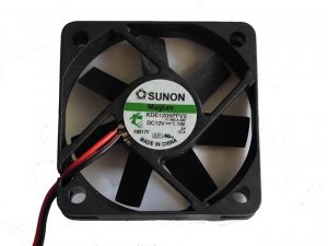 SUNON KDE1205PFV2 11.MS.A.GN 12V 1.1W 2 Wires 2 Pins Case Fan 5010 5CM