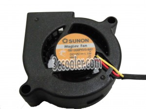 SUNON GB1205PKV3-8AY F 12V 1.1W 3 Wires 3 Pins Blower 50x20mm