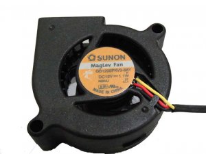 SUNON GB1205PKV3-8AY F 12V 1.1W 3 Wires 3 Pins Blower 50x20mm