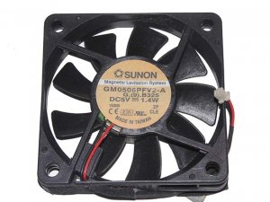 SUNON GM0506PFV2-A G.(9).B325 5V 1.4W 2 Wires 2 Pins Case Fan 60x10mm
