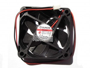 SUNON ME60151V3-000C-A99 12V 0.9W 2 Wires 2 Pins Case Fan 60x15mm